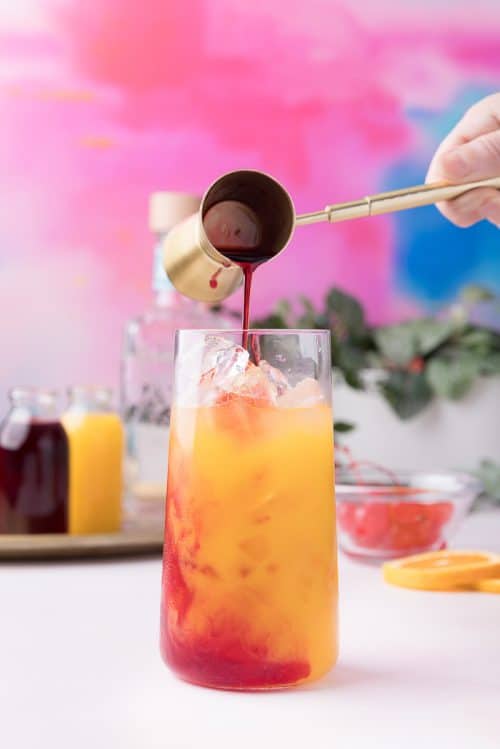 Tequila Sunrise A Classic Twist