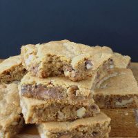 Peanut Butter Chocolate Chunk Blondies