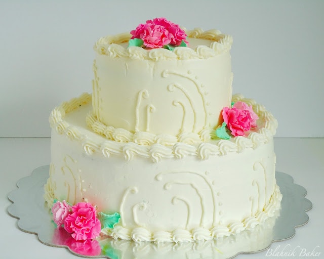 Coconut Almond Cake - moist and flavorful, this is an all-purpose layer cake recipe