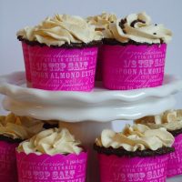 Chocolate Cupcakes with Peanut Butter Buttercream