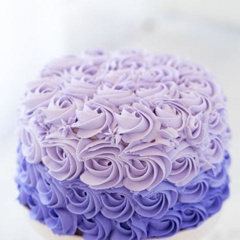 Purple Ombre Cake