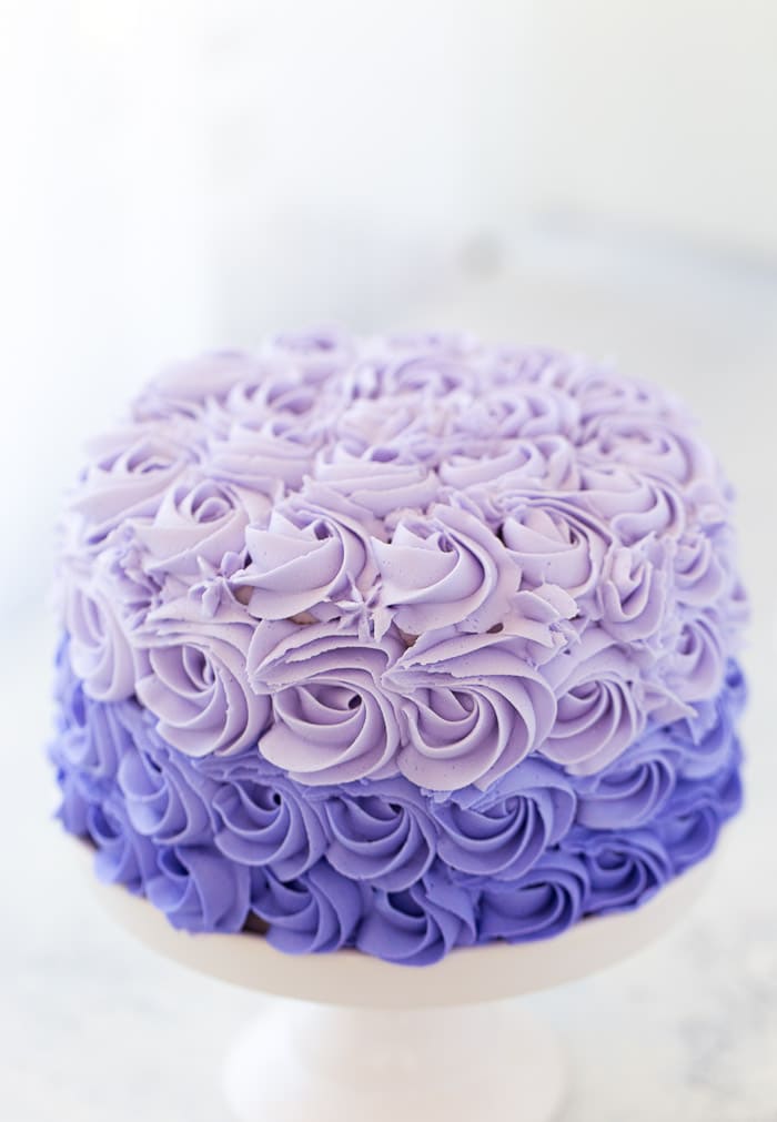 Ombré Rosette Cake | Beautiful and Delicious Cake