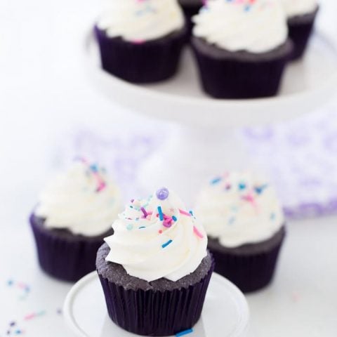 PURPLE VELVET CUPCAKES | Perfection Fresh Australia.