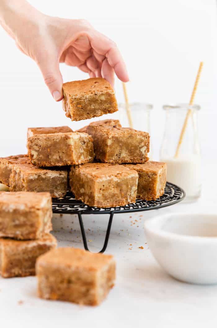 Chewy Toffee Bars