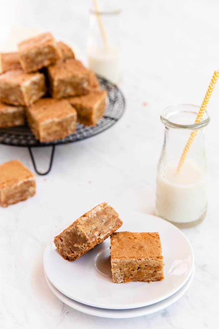 Chewy Toffee Bars