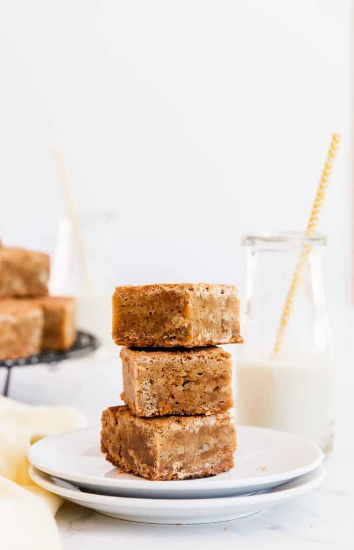 Chewy Toffee Bars