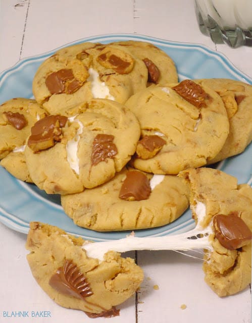 Reese's Peanut Butter Marshmallow Cookies