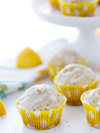 Moist and packed with fresh lemon zest and lemon juice, these dairy free lemon poppy seed muffins are delicious, easy to make (one bowl) and a great recipe.