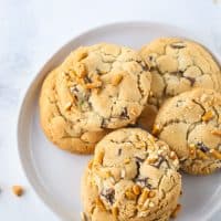 Chocolate Chip Cookies with Butterscotch and Pretzels