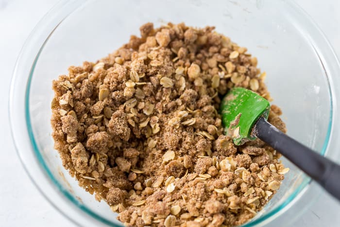 Pear Crisp with Oat Crumb Topping