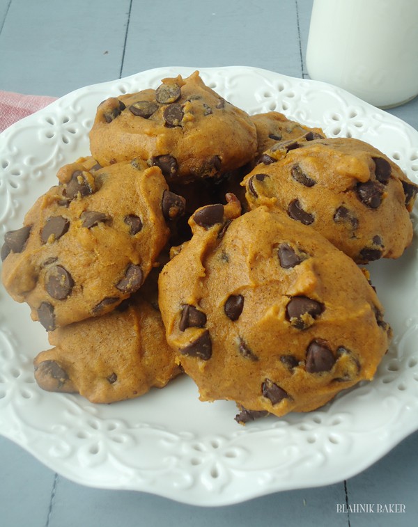 Pumpkin chocolate chip cookies Pumpkin chocolate chip cookies