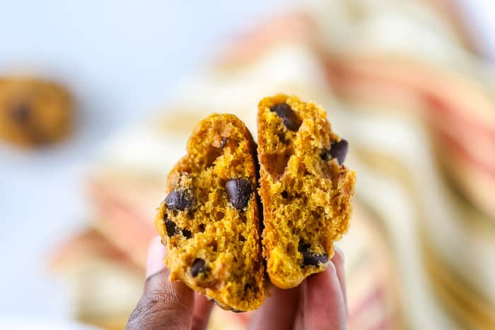 Pumpkin Chocolate Chip Cookies