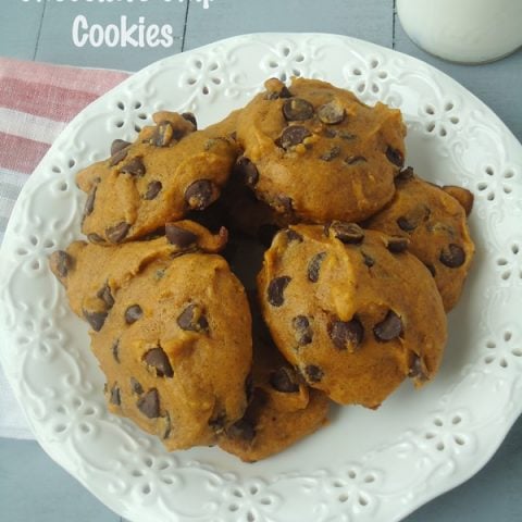 Pumpkin Chocolate Chip Cookies