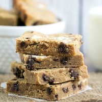 Chocolate Chip Peanut Butter Marshmallow Bars