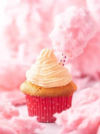 Cotton Candy Cupcakes