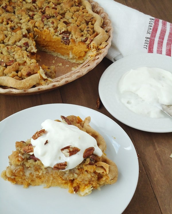 Sweet Potato pecan pie