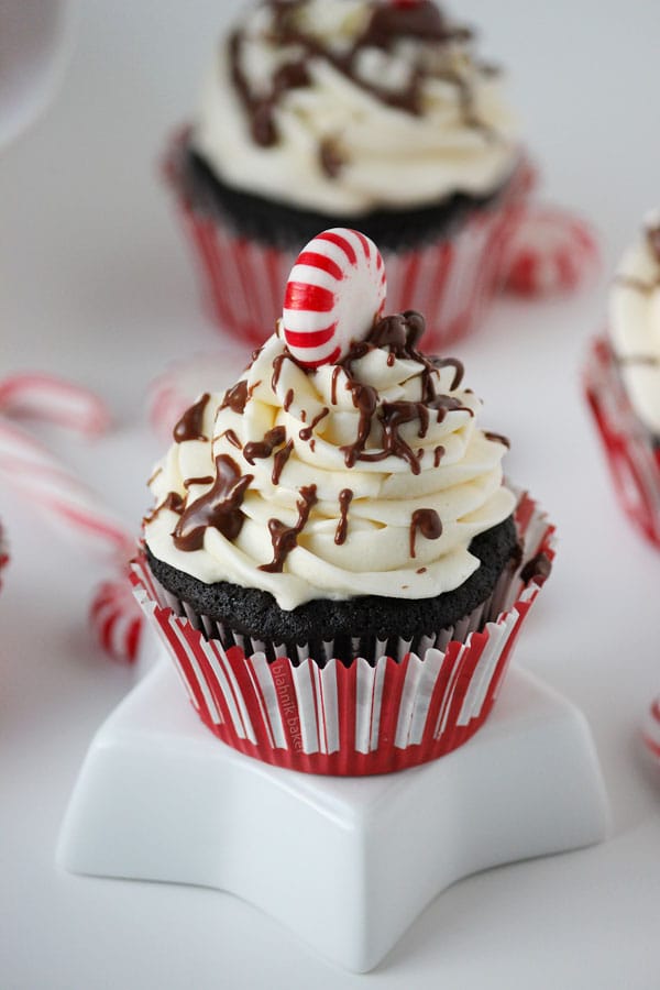 Peppermint Mocha Cupcakes