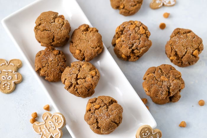 Butterscotch Molasses Cookies