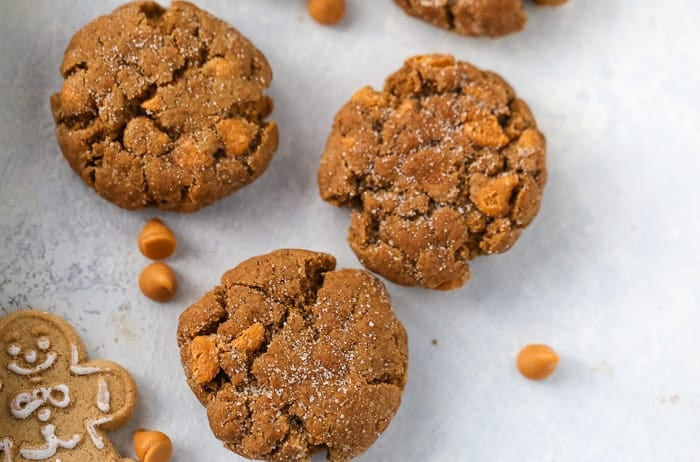 Butterscotch Molasses Cookies