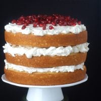 White Chocolate Vanilla Cake