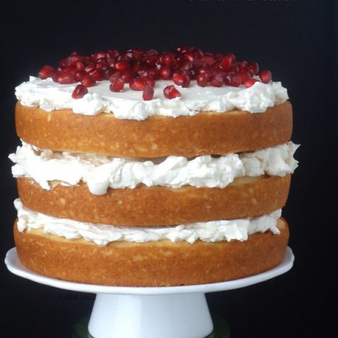 White Chocolate Vanilla Cake