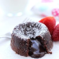 molten chocolate mocha cakes