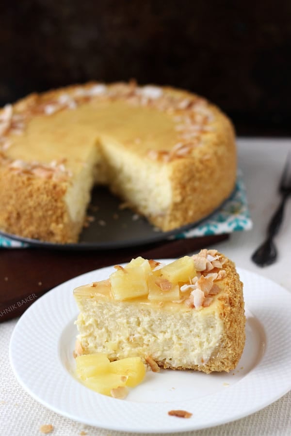 PINA COLADA CHEESECAKE