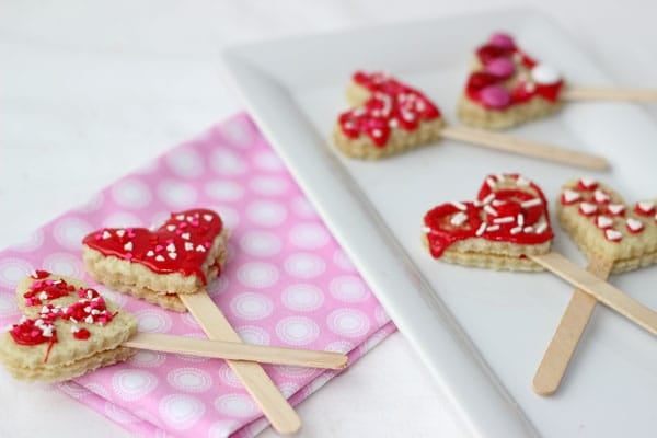 Valentine Cookie Pops