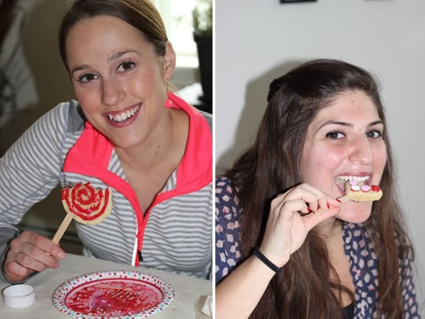 Valentine Cookie Pops