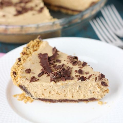 no bake peanut butter chocolate pie