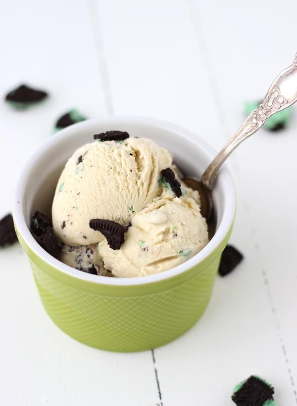 Baileys Mint Oreo Ice Cream