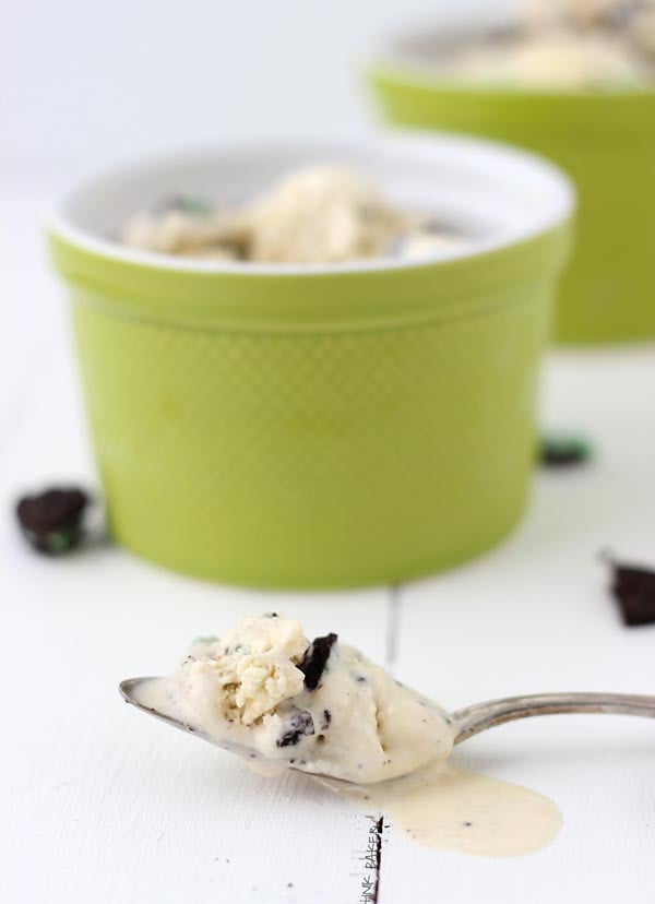 Baileys Mint Oreo Ice Cream