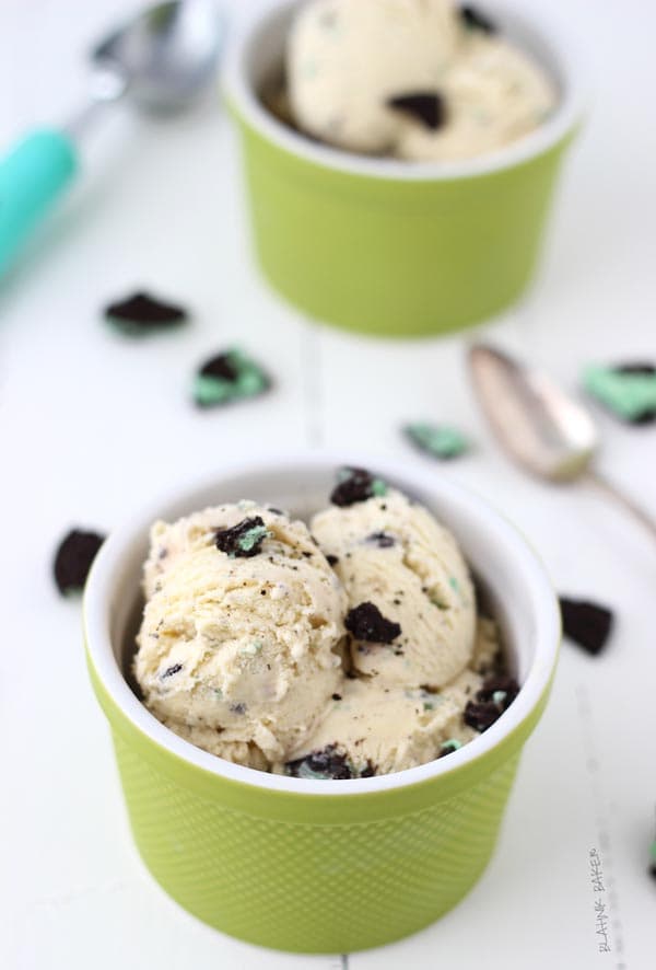 Baileys Mint Oreo Ice Cream