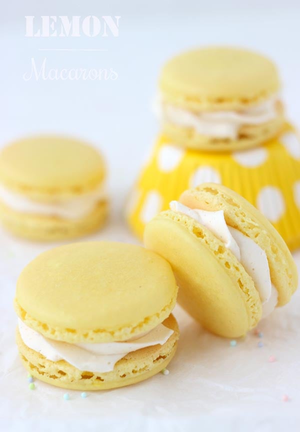 Lemon Macarons