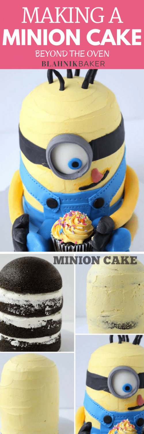 Making A Minion Cake Beyond The Oven A Classic Twist