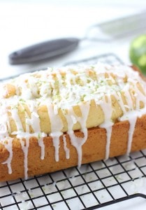 Coconut key lime bread