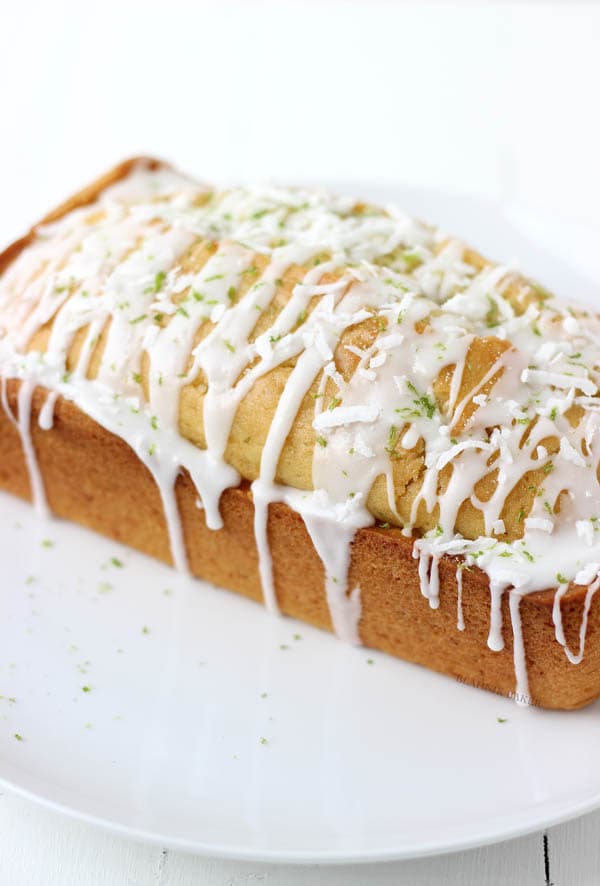 Coconut Key Lime Bread