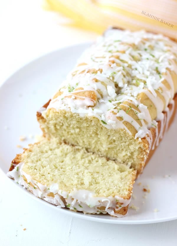 Coconut Key Lime Bread