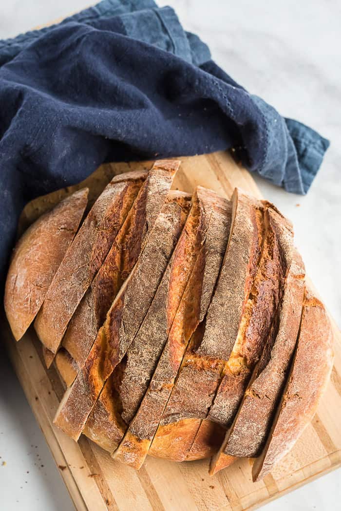 Dutch Oven Honey Wheat Bread