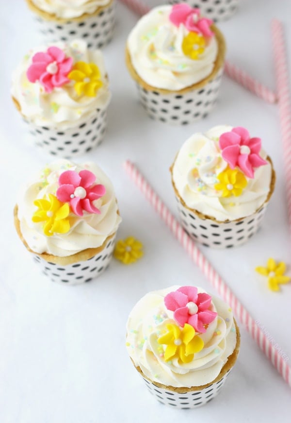 Vanilla Anise Cupcakes