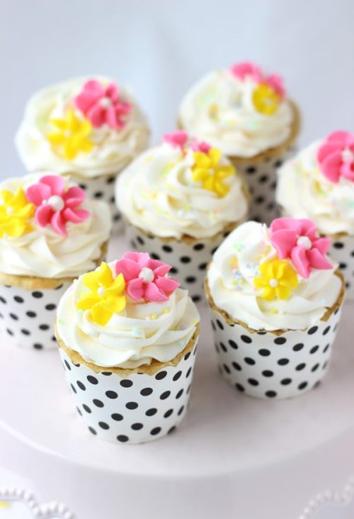 vanilla anise cupcakes