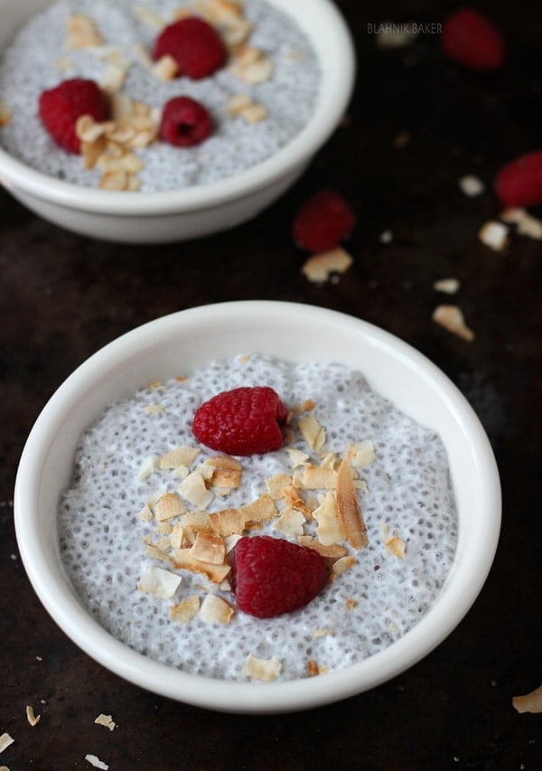 Vegan Vanilla Coconut Chia Pudding - Marin Mama Cooks