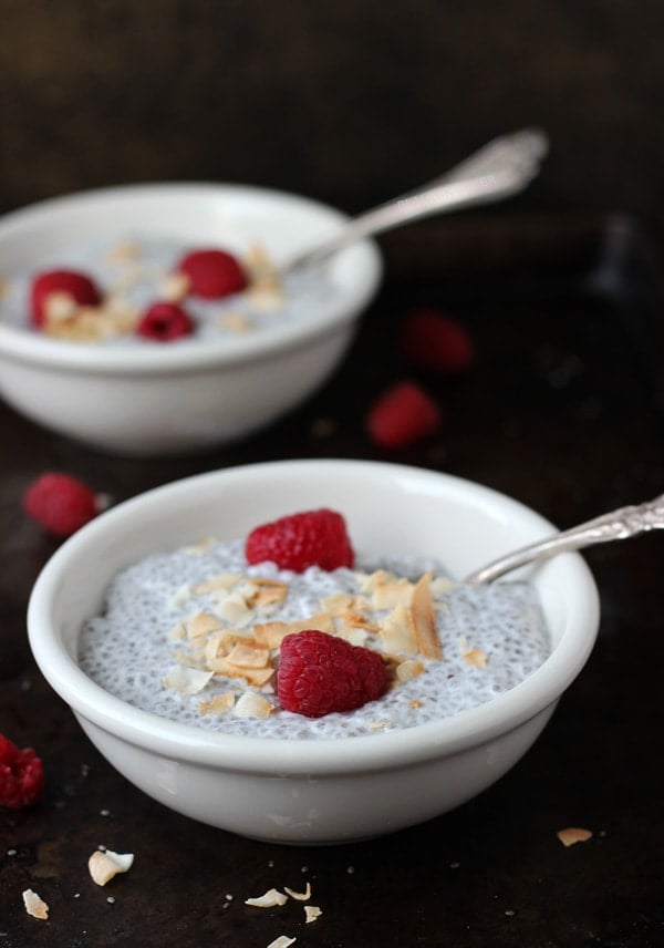 Vegan Vanilla Coconut Chia Pudding - Marin Mama Cooks