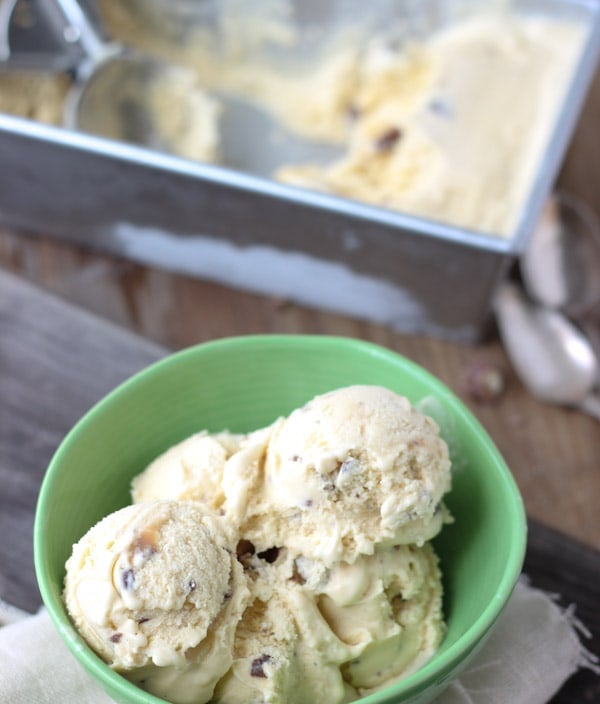 Caramel Coconut Twix Ice Cream