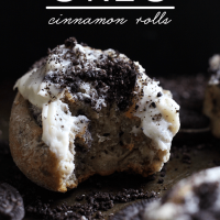 Oreo Cinnamon Rolls