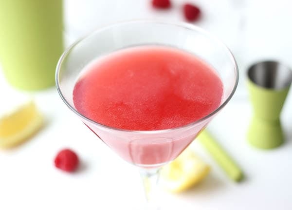 Raspberry Rosewater Cocktail