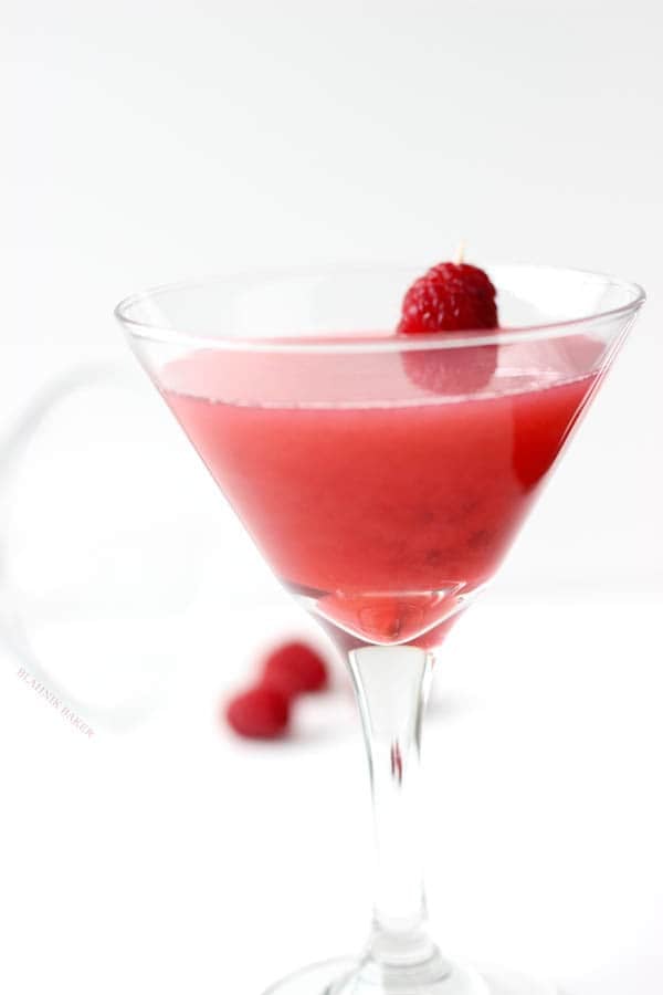 Raspberry Rosewater Cocktail