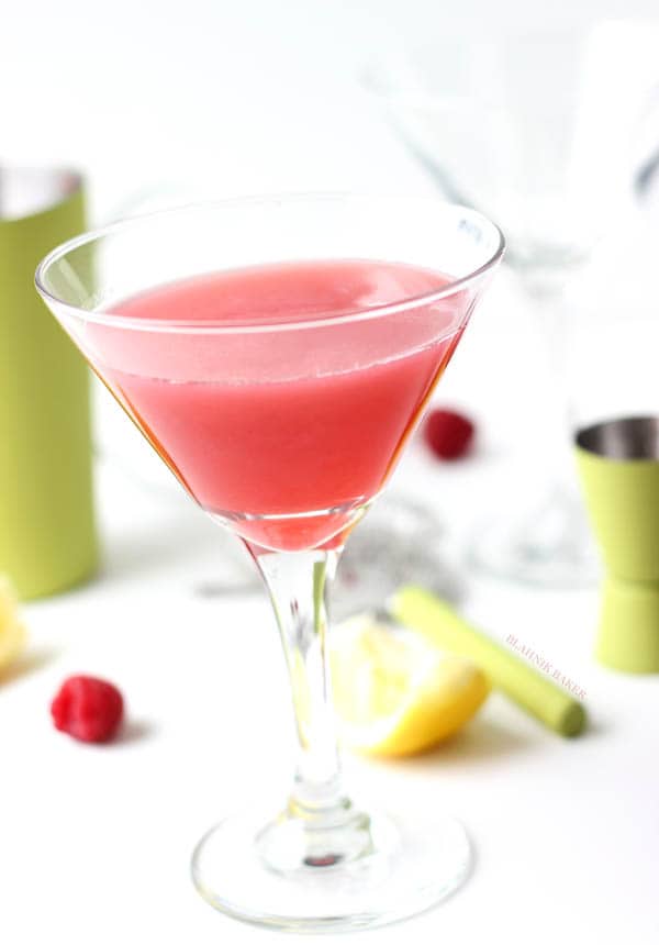 Raspberry Rosewater Cocktail