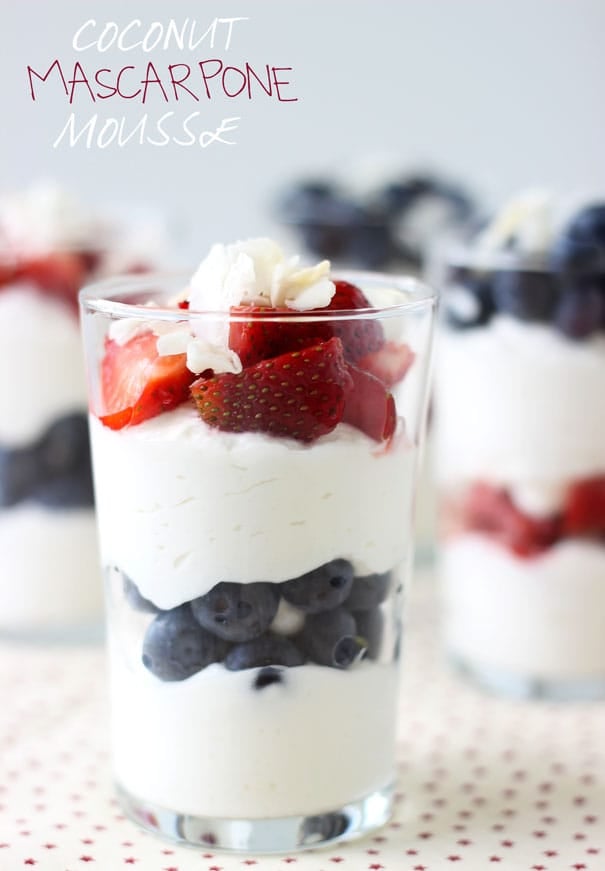 Coconut Mascarpone Mousse