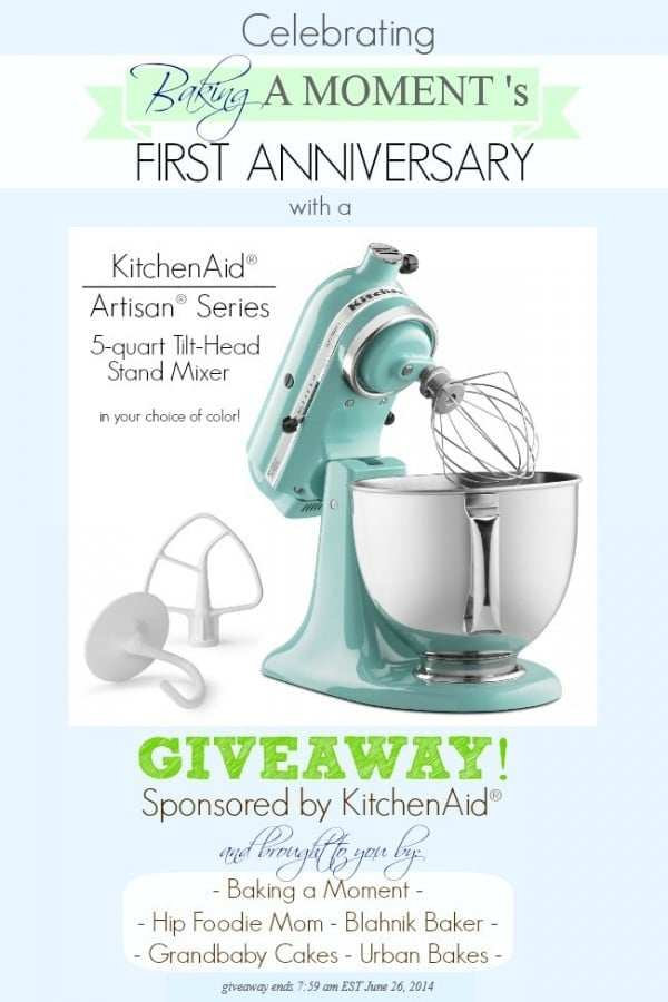 Corrected KitchenAid Giveaway